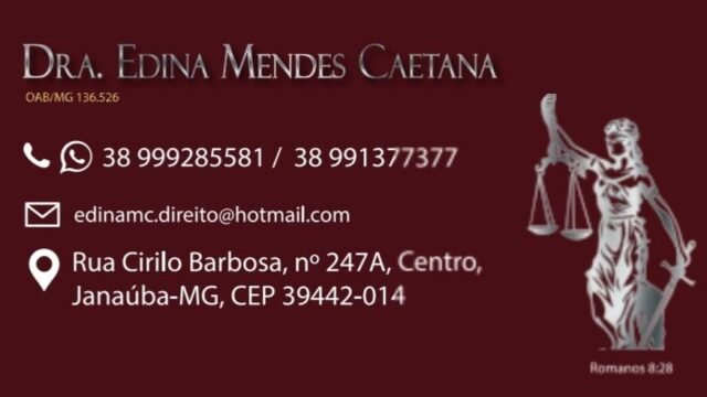 Advocacia e Consultoria Dra. Edina Mendes Caetana em Janaúba