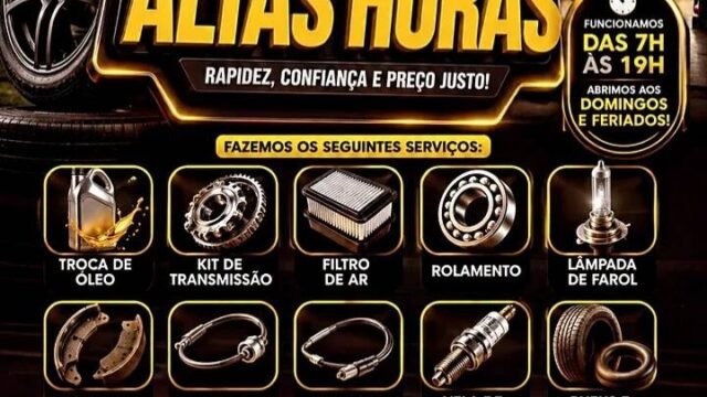 Borracharia Altas horas em Janaúba