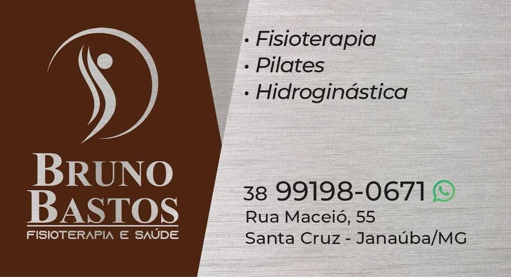 Bruno Bastos - Fisioterapia e Saúde – Fisioterapia e Nutrição em Janaúba