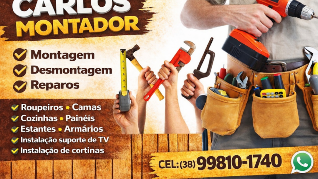 Carlos Montagens e Desmontagens de Móveis em Janaúba