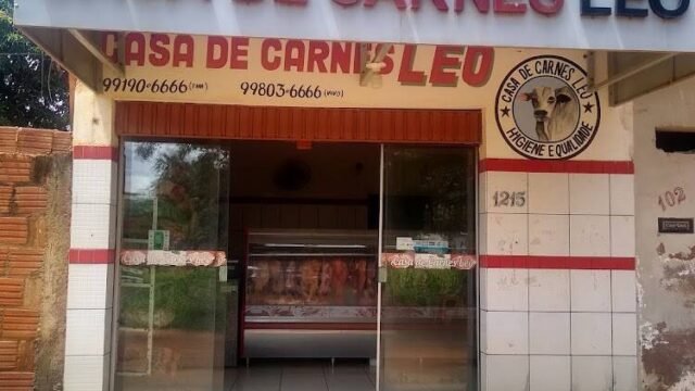 Casa de carnes Léo em Janaúba