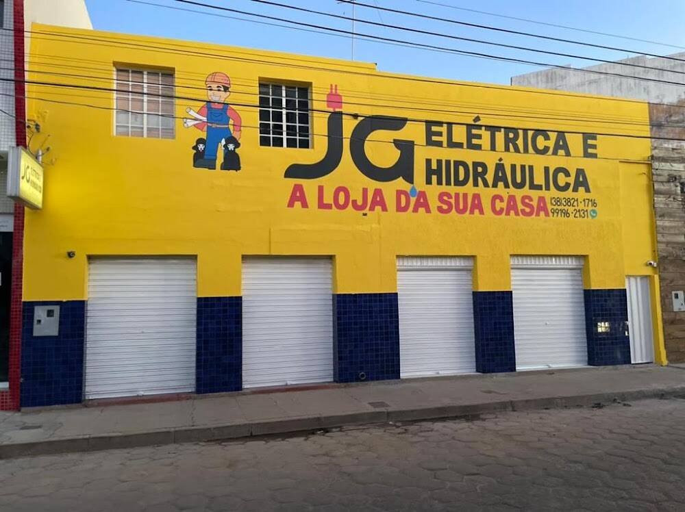 JG ELÉTRICA E HIDRÁULICA LTDA – Materiais e Tintas em Janaúba