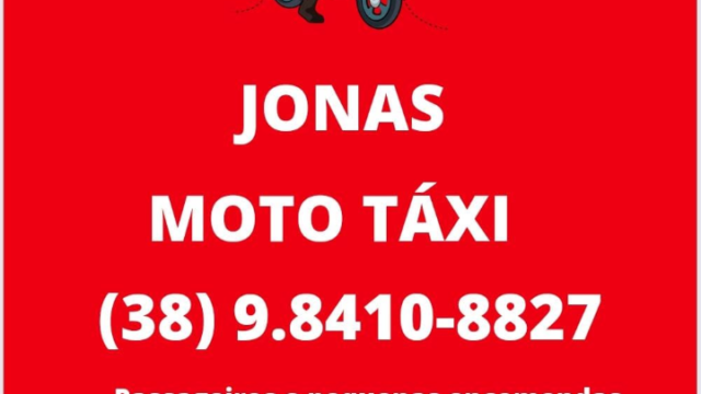 Jonas Mototaxi em Janaúba