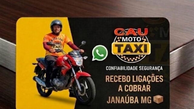 MOTO TAXI JANAUBA em Janaúba