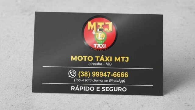 MOTO TÁXI MTJ JANAÚBA em Janaúba