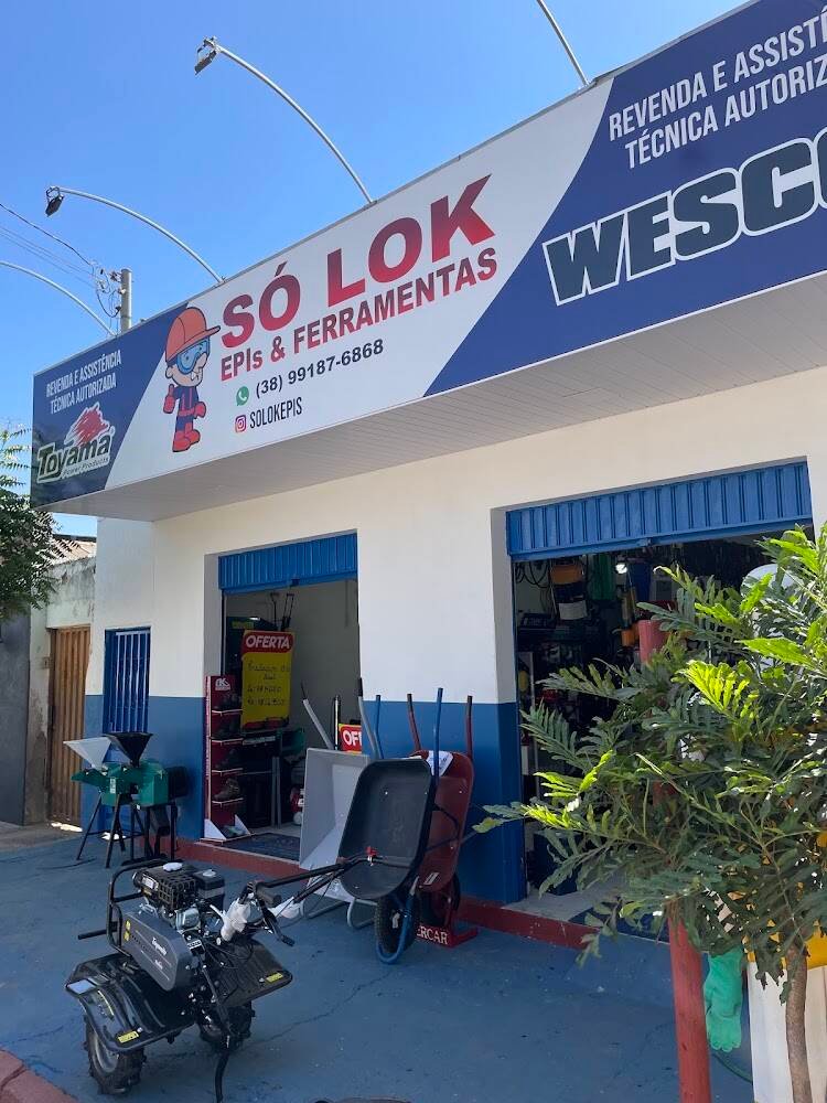 Só Lok EPI's e Ferramentas – Materiais e Tintas em Janaúba